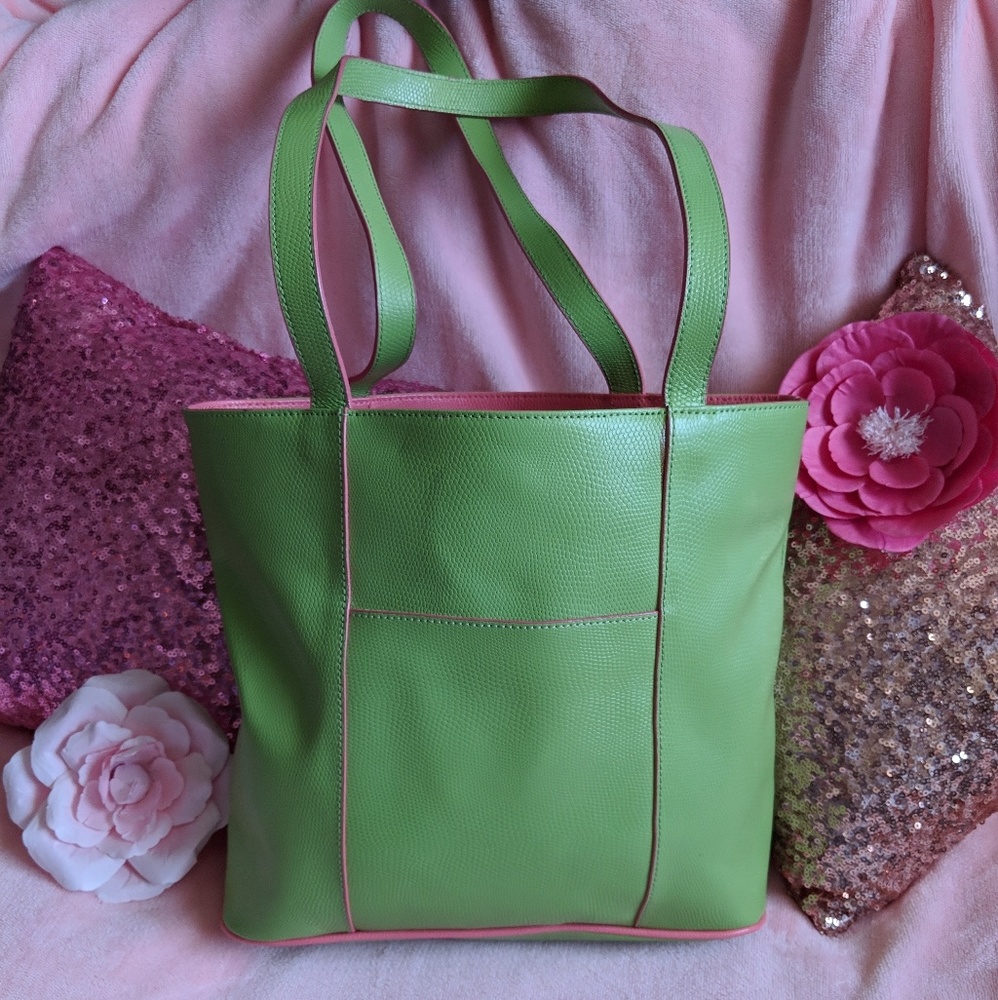 Baekgaard Lime Green Bag Gem